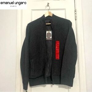 Emanuel Ungaro Men’s Warm Lined Zip Up Sweater | Size M